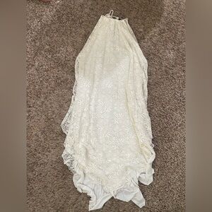 ANGL Ivory Lace Dress